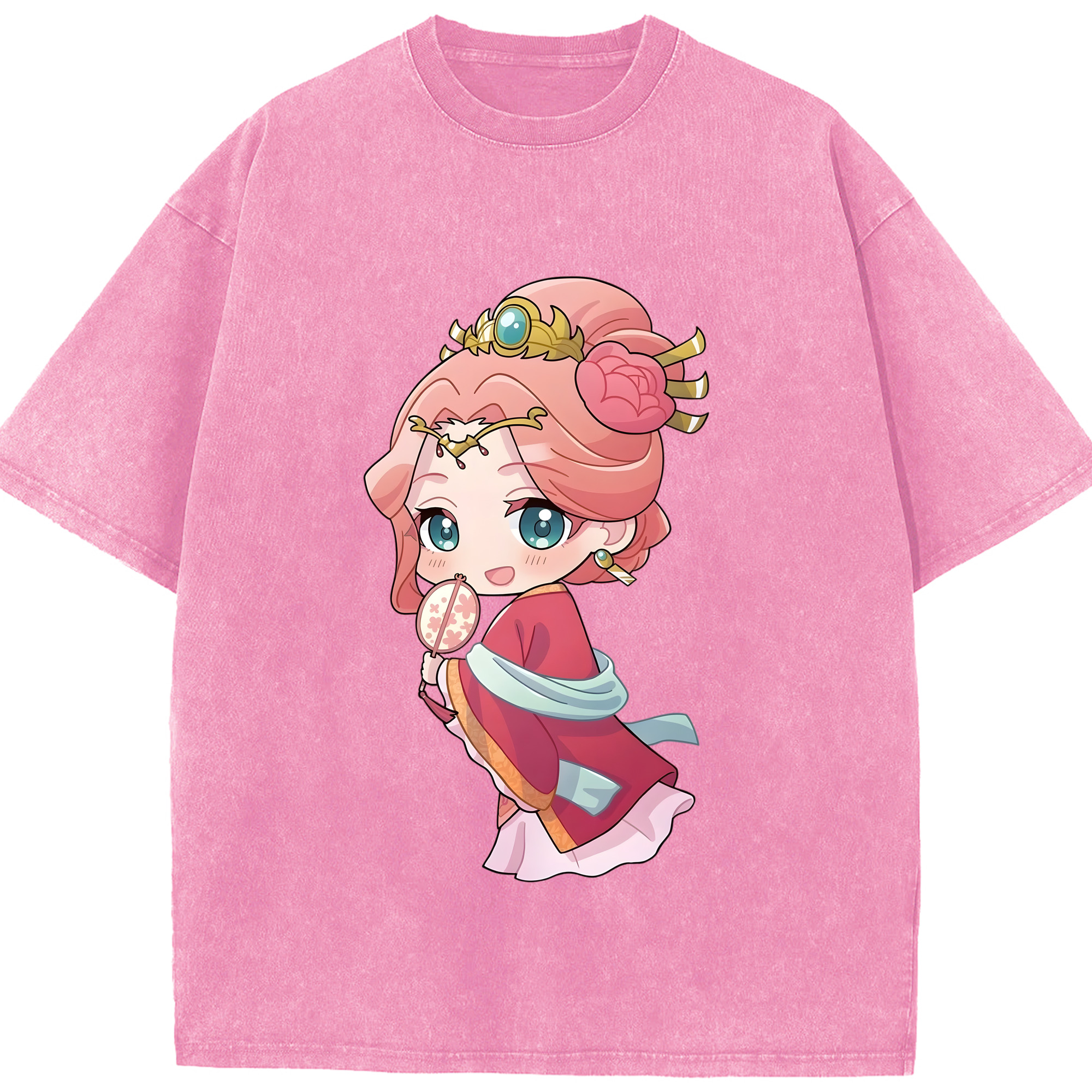 （画像用） 薬屋のひとりごと The Apothecary Diaries 綿100% ヴィンテージ風 半袖Tシャツ（フロントプリント）